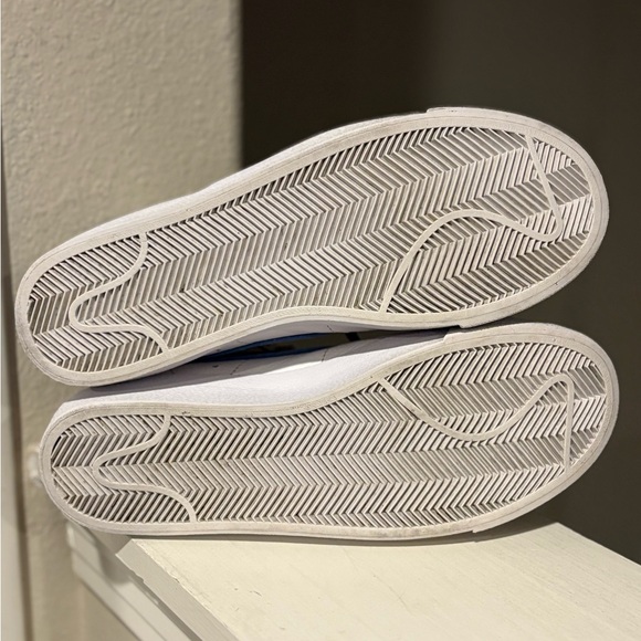 Nike Blazer Mid '77 By You White Purple Athletic Shoes Sneakers Women’s Size 9.5 - Picture 8 of 9